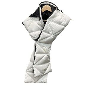 Prada Scarf White Black White X Black